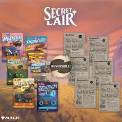 Secret Lair Aether Drifters Magic! the Gathering Sealed Vehicle Set - Image 1