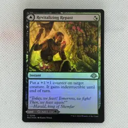MTG MH3 | Revitalizing Repast 0256 / Old-Growth Grove 0256 | Uncommon Foil! - Image 1