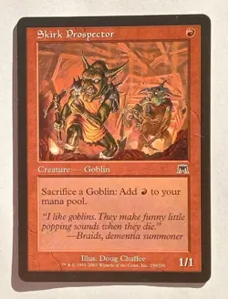 Magic MTG - Skirk Prospector - Onslaught - LP - Image 1