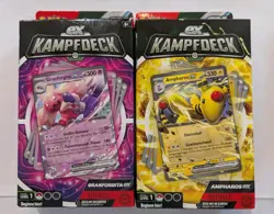 Pokemon Kampf-Deck Pack mit Ampharos ex und Granforgita ex NEU OVP Deutsch - Image 1
