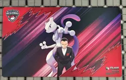 Pokemon Giovanni and Mewtwo Playmat - Frankfurt Regional Exclusive - Image 1
