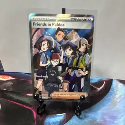 Pokemon Friends in Paldea 137/131 Ultra Rare Holo Prismatic Evolutions - Image 1