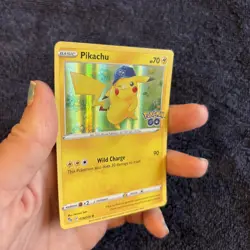 Pokemon - Pikachu - 028/078 - Holo Rare - Pokemon Go - NM/M - Image 3