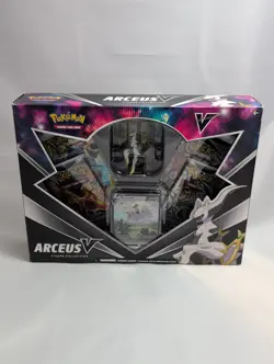Pokemon TCG Arceus V Figure Collection Box Sealed Cosmic Eclipse Packs - Image 1