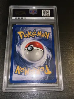 2000 Vintage Pokemon Promo 10 Meowth Holo Gameboy Black Star PSA 8 - Image 2