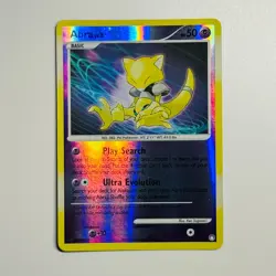 Abra 69/123 Mysterious Treasures Reverse Holo Pokemon TCG - Image 4