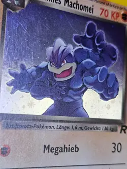 Dark Machamp 10/82 German Holo Rare Dunkles Machomei Pokemon Rocket LP+ - Image 3