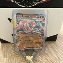 Greninja ex 106/167 Pokemon Scarlet & Violet Twilight Masquerade Double Rare - Image 3