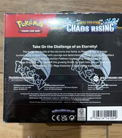 Pokemon TCG Mega Evolution—Chaos Rising Booster Display Box Sealed 36 Packs - Image 2