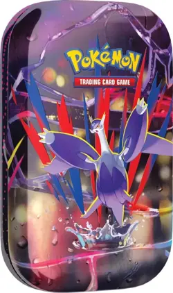 Pokemon Mini Tin da collezione Megaeroi 10 pz Display ITA Megaevoluzione - Image 4