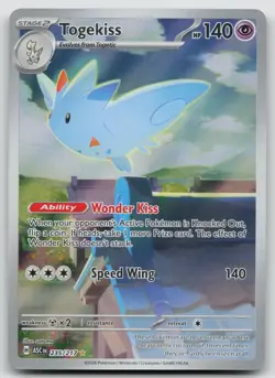 Togekiss 235/217 Illustration Rare Ascended Heroes Pokemon Holo Near Mint - Image 1