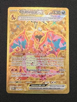 Charizard EX 228/197 Obsidian Flames Hyper Rare NM Pokemon TCG - Image 1