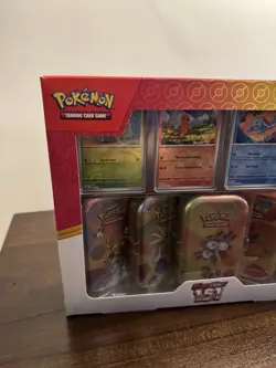 Pokemon TCG Scarlet & Violet 151 Mini Tins Costco Bundle, 5 Pack - Sealed - Image 3