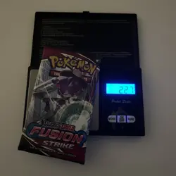 Pokemon Fusion Strike Heavy Booster Pack Brand New Sealed - 22.7.Grams - Image 1