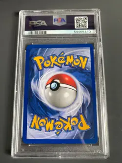 WIGGLYTUFF POKEMON 19/130 2000 BASE SET 2 HOLO RARE ENGLISH PSA 9 - Image 2