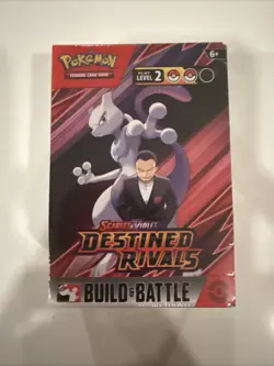Pokemon TCG Destined Rivals Build & Battle Box New Sealed - Image 1