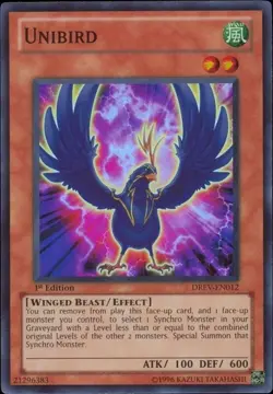 Unibird - DREV-EN012 - Super Rare - Unlimited Edition - Lightly Played - Image 1