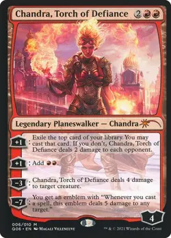 MTG - Chandra, Torch of Defiance - Challenger Deck Promo - Magic the Gathering - Image 1