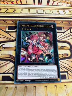 Yugioh Fallenstellerin Rafflesia Ultra Rare RA02-DE034 - Image 1