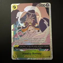 One Piece TCG: OP13-108 SR Jewelry Bonney Carrying On His Will NM ENG FOIL - Image 1