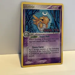 Pokemon TCG Shedinja EX Deoxys Reverse Holo Rare Card 14/107 Stamp MP - Image 5