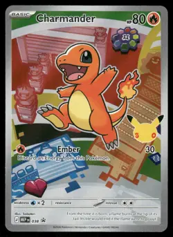 Pokemon Cards Charmander 038 Mega Evolution Promo NM *4 - Image 1