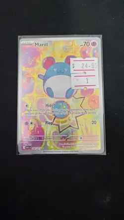 Marill 232/217 Illustration Rare Ascended Heroes Pokemon Card Card 1 - Image 3