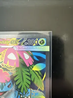 Pokemon TCG Mega Venusaur EX Evolutions Holo Full Art Ultra Rare Card 155/132 NM - Image 5