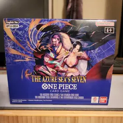One Piece Card Game The Azure Sea's Seven Booster Box OP14 UNSEALED Brand New - Image 1