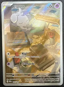 Espurr - 095/088 - Illustration Rare - Perfect Order - Pokemon Card - NM/M - Image 2