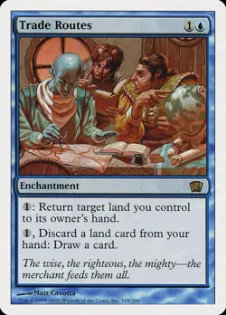 MTG - Trade Routes - Eighth Edition - X1 - (MP) - #P7654 - Image 1