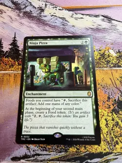 Ninja Pizza TMC NM MTG Magic The Gathering TMNT - Image 1