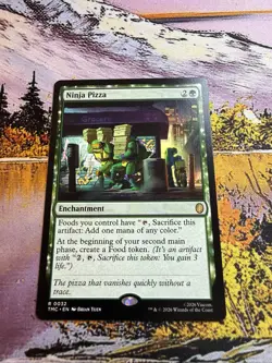 Ninja Pizza TMC NM MTG Magic The Gathering TMNT - Image 3