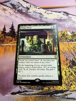 Ninja Pizza TMC NM MTG Magic The Gathering TMNT - Image 5