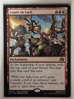 Count on Luck R Aetherdrift 118 NM - Image 1
