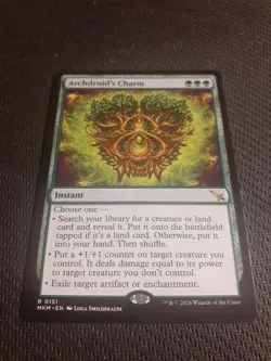 Archdruid's Charm 0151 MTG MKM Murders at Karlov Manor NM - Image 1