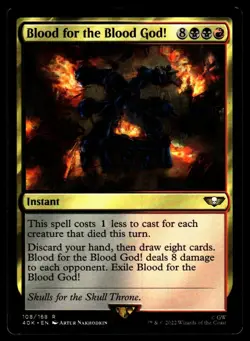 MTG: Universes Beyond: Warhammer 40,000 Blood for the Blood God! #108 NM - Magic - Image 1