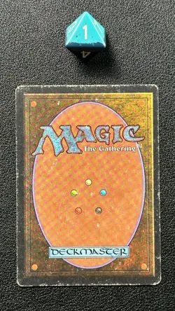 MTG Juzam Djinn Arabian Nights English Heavily Played - Image 2