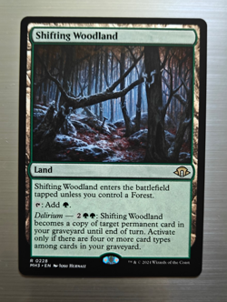 Shifting Woodland - Modern Horizons 3 - MH3 - #228 - NM - Image 1