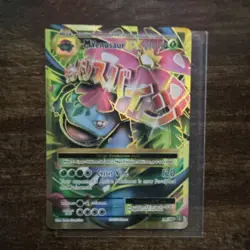 Pokemon TCG M Venusaur EX 100/108 Evolutions UR Full Art Holo 230HP - Image 3