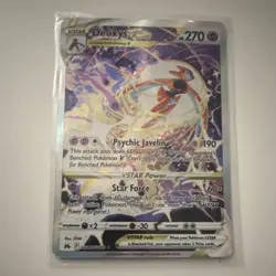 Pokemon TCG Deoxys VSTAR GG46/GG70 Crown Zenith GG Ultra Rare Holo Full Art - Image 1