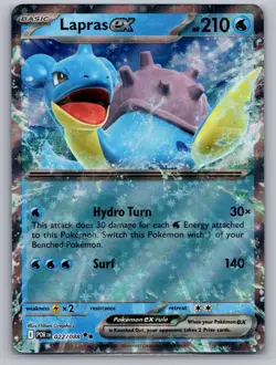 Lapras ex 022/088 Double Rare Perfect Order Pokemon Holo Near Mint - Image 1