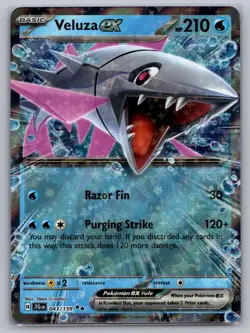 Veluza ex 043/159 Double Rare Journey Together Pokemon Holo Near Mint - Image 1