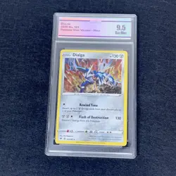 2020 Pokemon TCG Dialga 121/185 Vivid Voltage Holo CC&G 9.5 Gem Mint - Image 4
