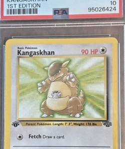 Kangaskhan - Pokemon Jungle 1st Edition Non-Holo Rare (21/64) - PSA10 GEM MINT - Image 2