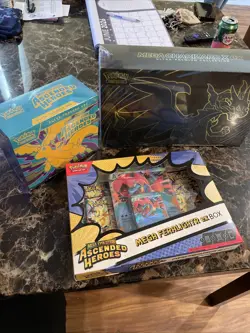 Pokemon TCG Ascended Heroes Elite Trainer Box - mega Charizard upc feraligate ex - Image 2