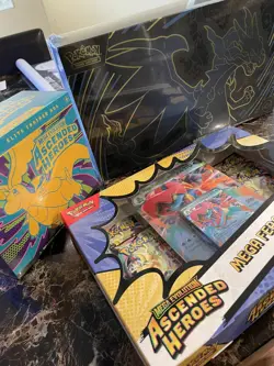 Pokemon TCG Ascended Heroes Elite Trainer Box - mega Charizard upc feraligate ex - Image 3