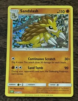 🟤 Sandslash 009/034 CLV 🟤 Pokemon TCG Classic Collection NM Holo - Image 1