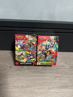 Sealed Pokemon Mega Evolutions Build & Battle + Booster Bundle. Brand New Sealed - Image 1