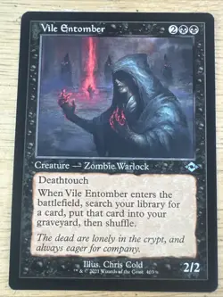 Vile Entomber (Retro Frame) #403 (NM) Modern Horizons 2 MH2 Magic MTG - Image 1
